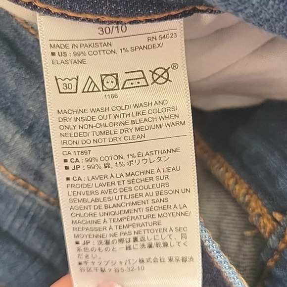Banana Republic Womens Denim Straight Ankle Jeans - Size 30 - Picture 11 of 11